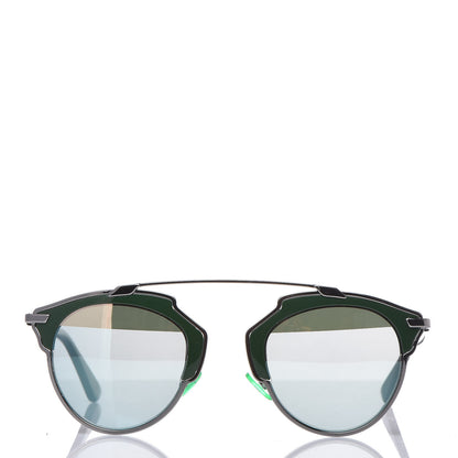 Christian Dior Mirrored So Real Sunglasses Dark Green 3 of 8