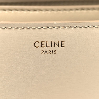 Celine Box Calfskin Medium Classic Box Flap Bag Powder 7 of 13