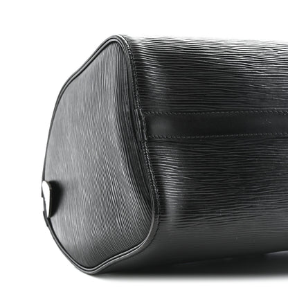 Louis Vuitton Epi Speedy 25 Black 9 of 10