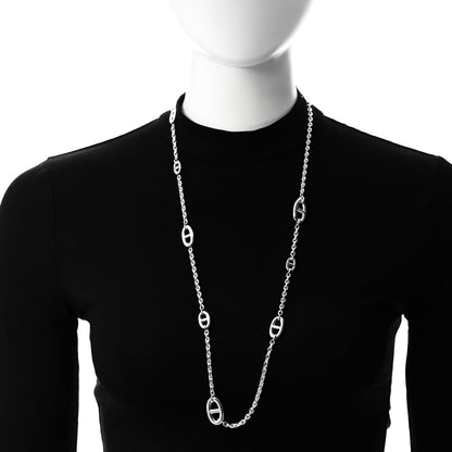 Hermes Sterling Silver Farandole Necklace 80 2 of 6