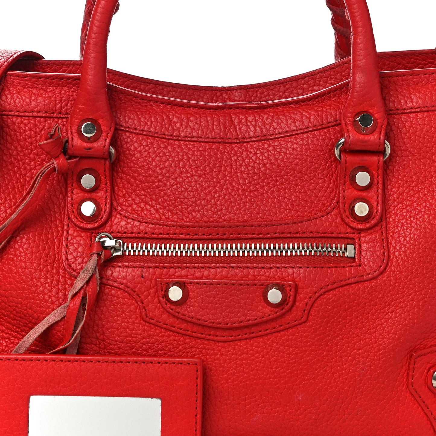 Vibrato Calfskin Classic Silver Hardware S City Rouge Cerise
