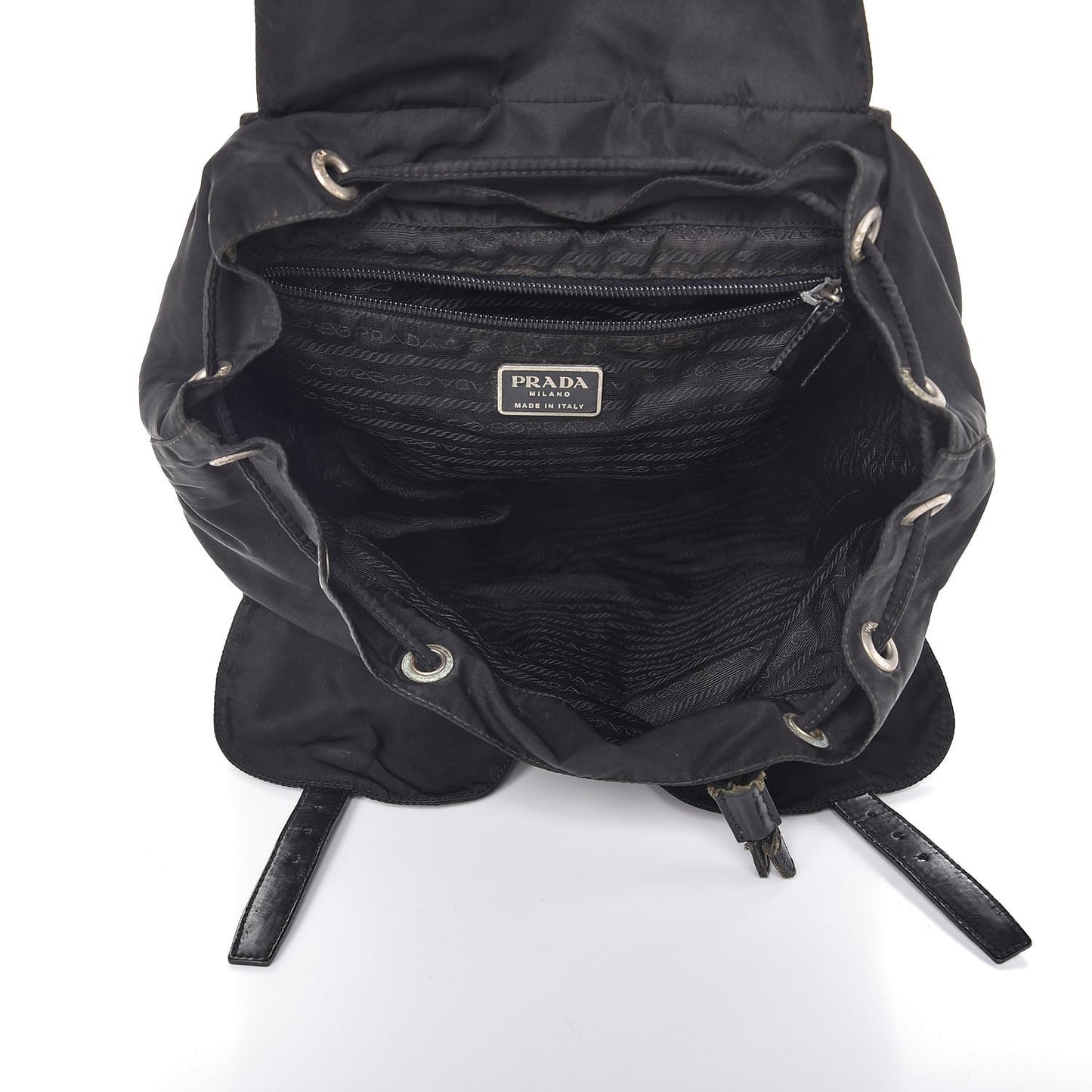 Nylon Vela Sport Backpack Black