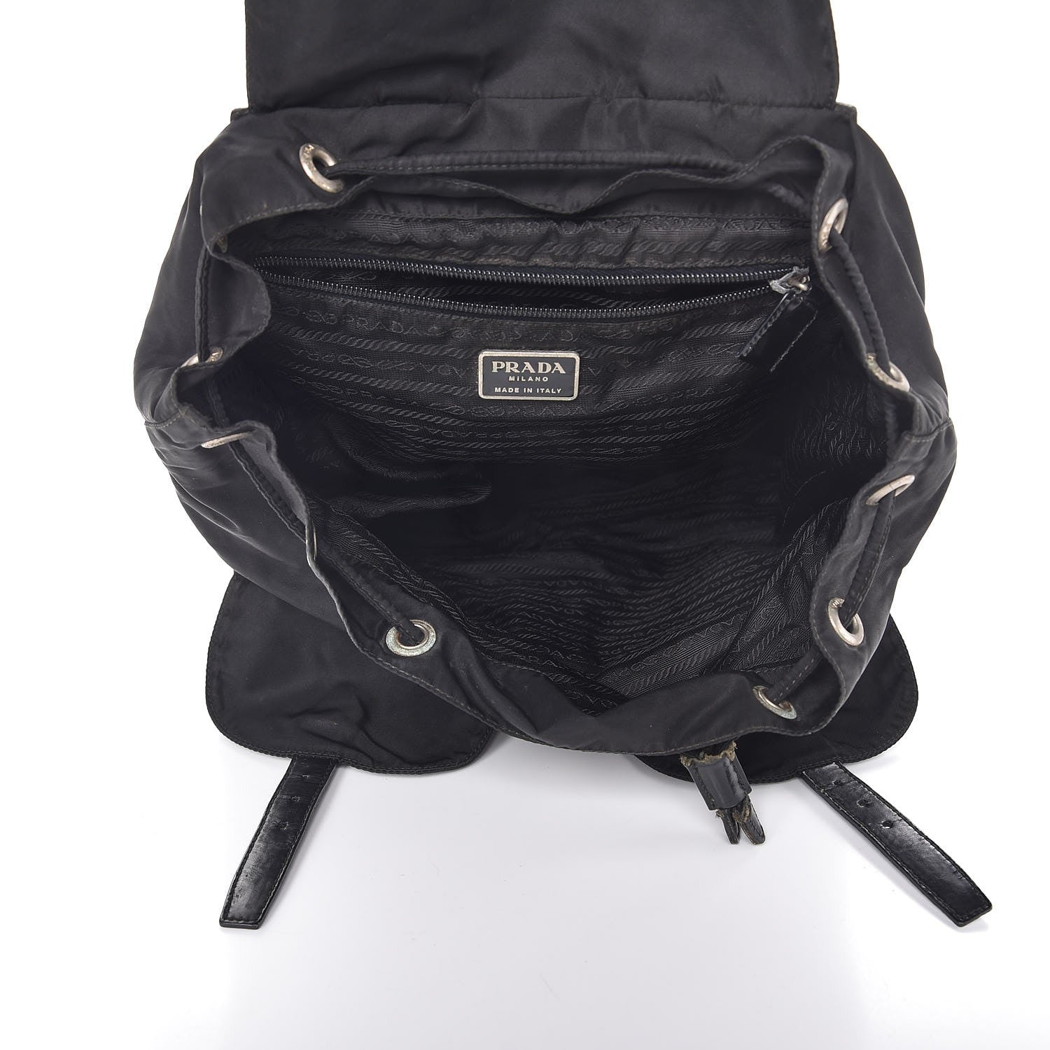 Prada Nylon Vela Sport Backpack Black 5 of 13