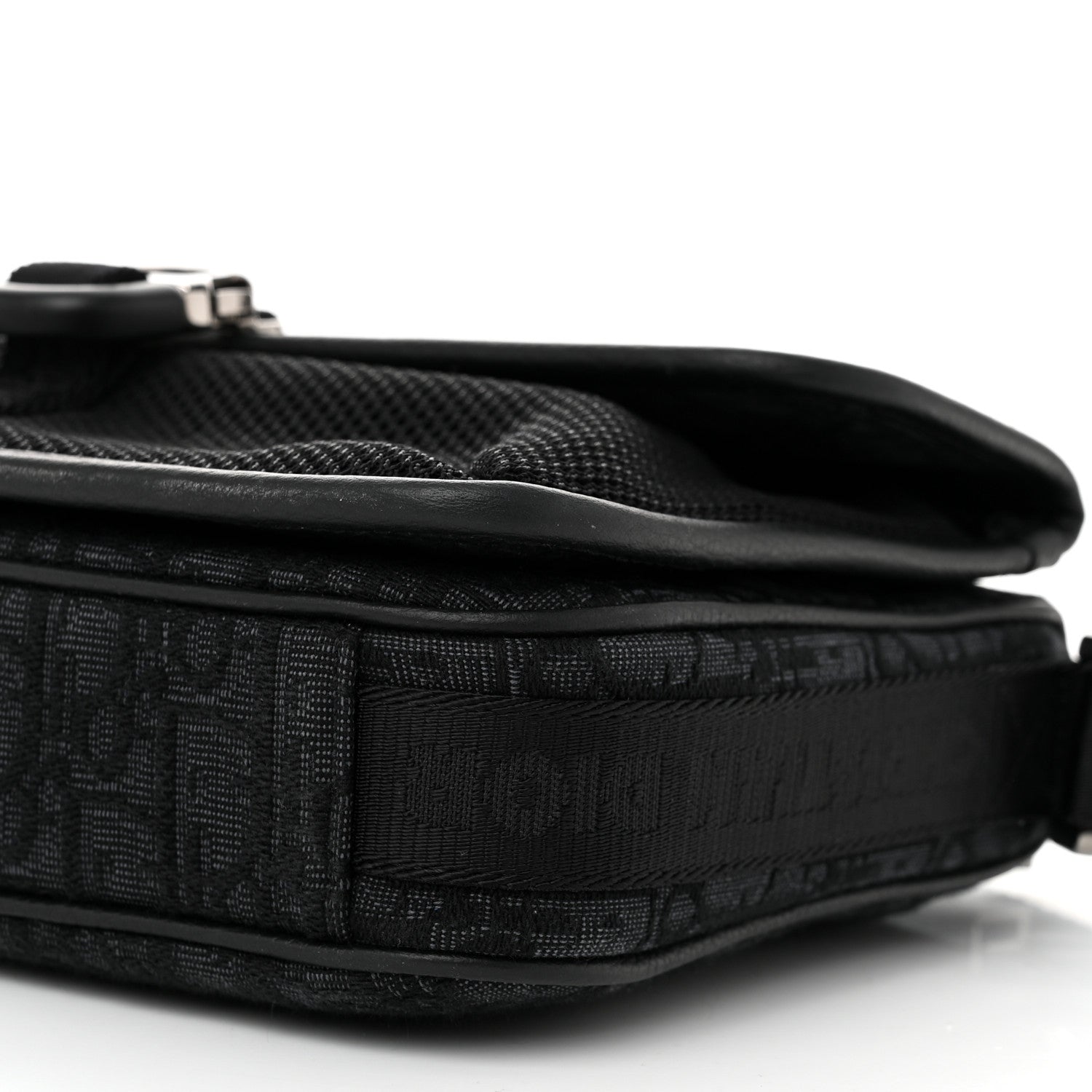 Christian Dior Oblique Jacquard Dior 8 Bag With Strap Black Multicolor 10 of 10