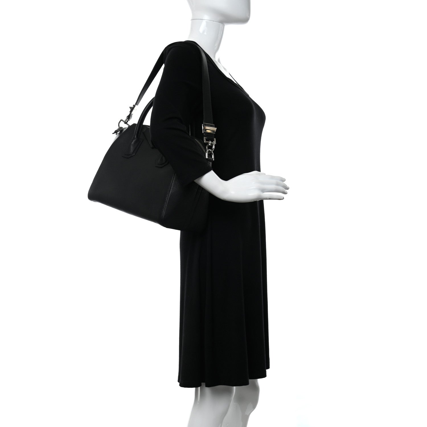 Givenchy Sugar Goatskin Small Antigona Black 2 of 11