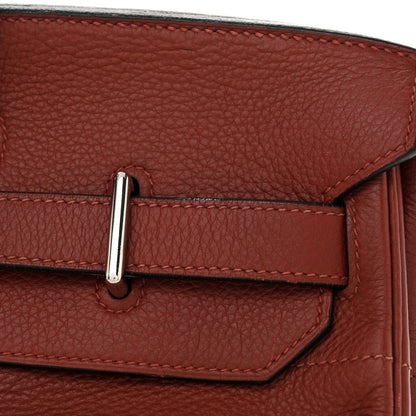 Hermes Taurillon Clemence JPG Birkin 42 Rouge H 24 of 24