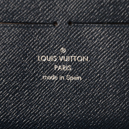 Louis Vuitton Taiga Zippy Organizer Wallet Ocean 6 of 7
