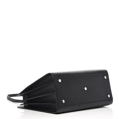 Saint Laurent Grained Calfskin Small Sac De Jour Black 5 of 11
