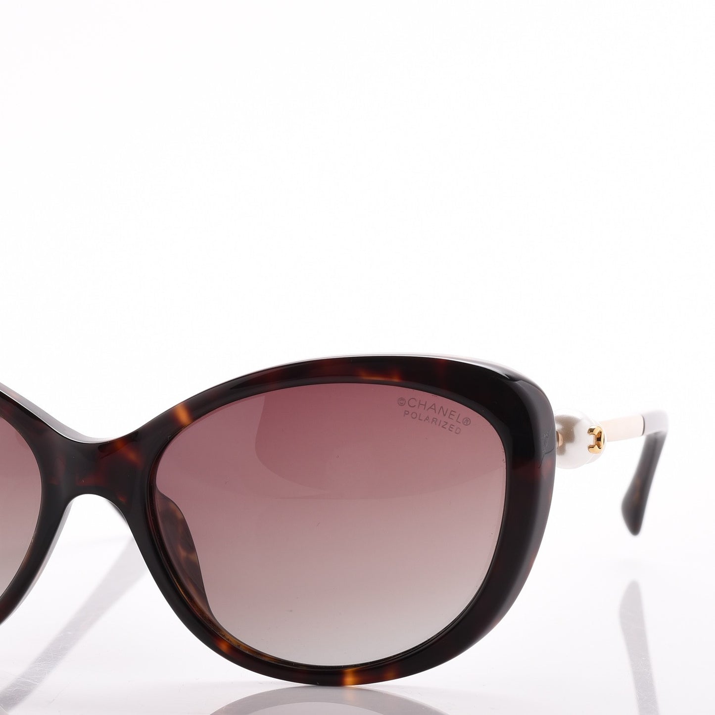 Cat Eye Pearl Sunglasses 5340-H Tortoise