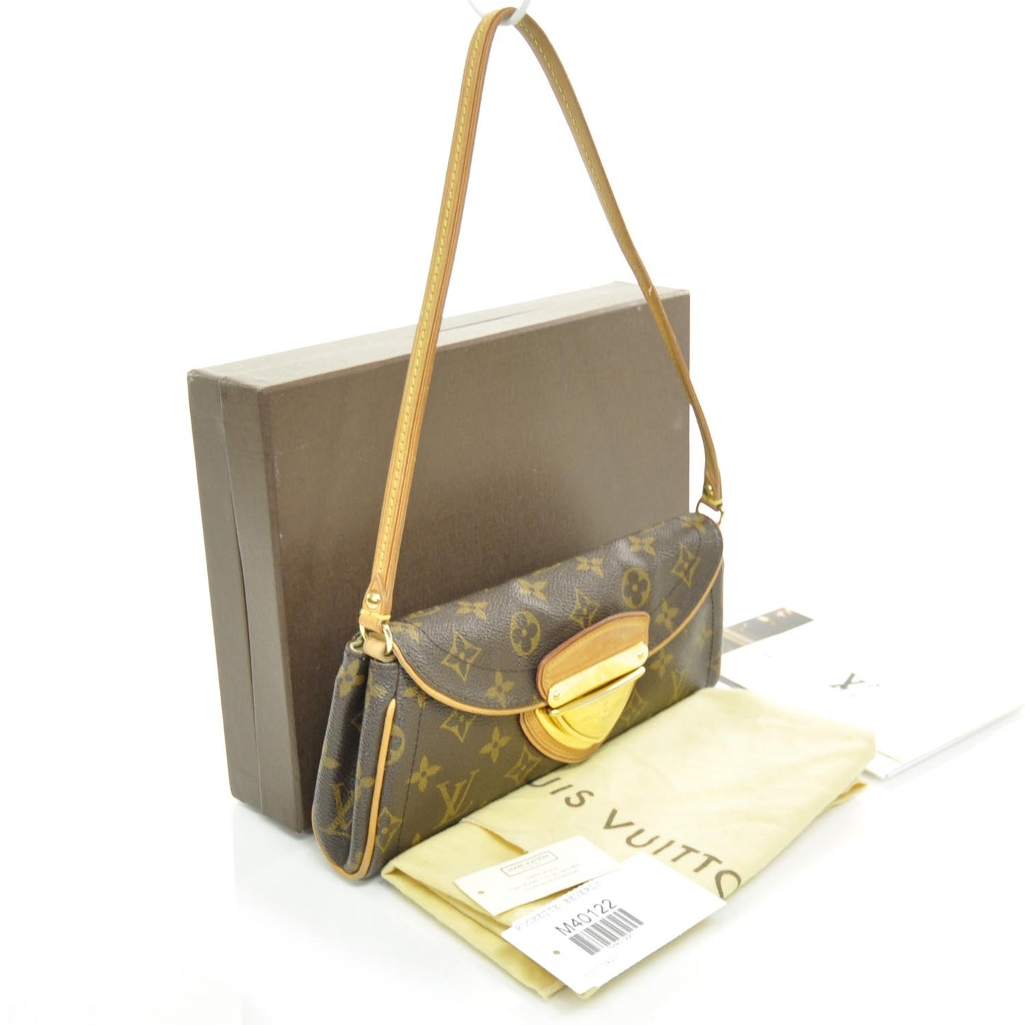 Monogram Beverly Clutch