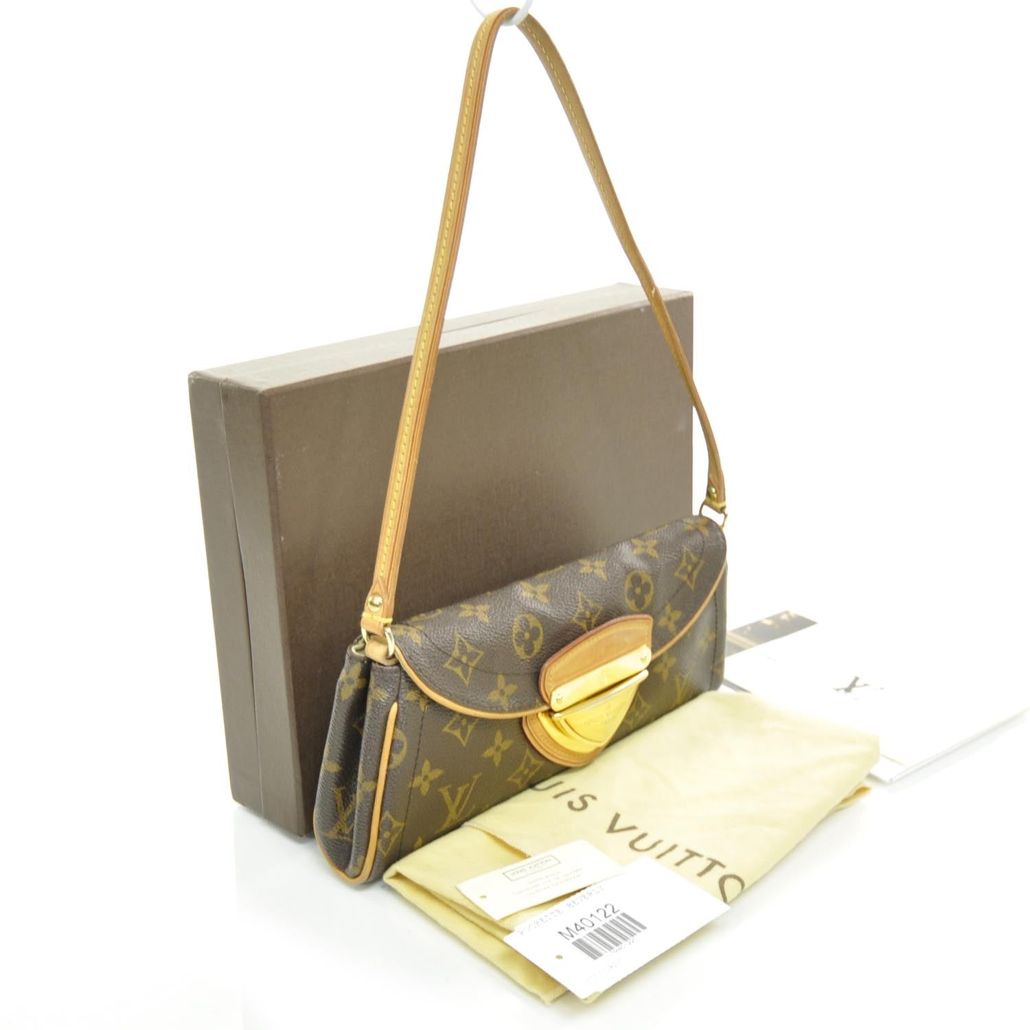 Louis Vuitton Monogram Beverly Clutch 3 of 8