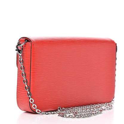 Louis Vuitton Epi Pochette Felicie Coquelicot 3 of 9
