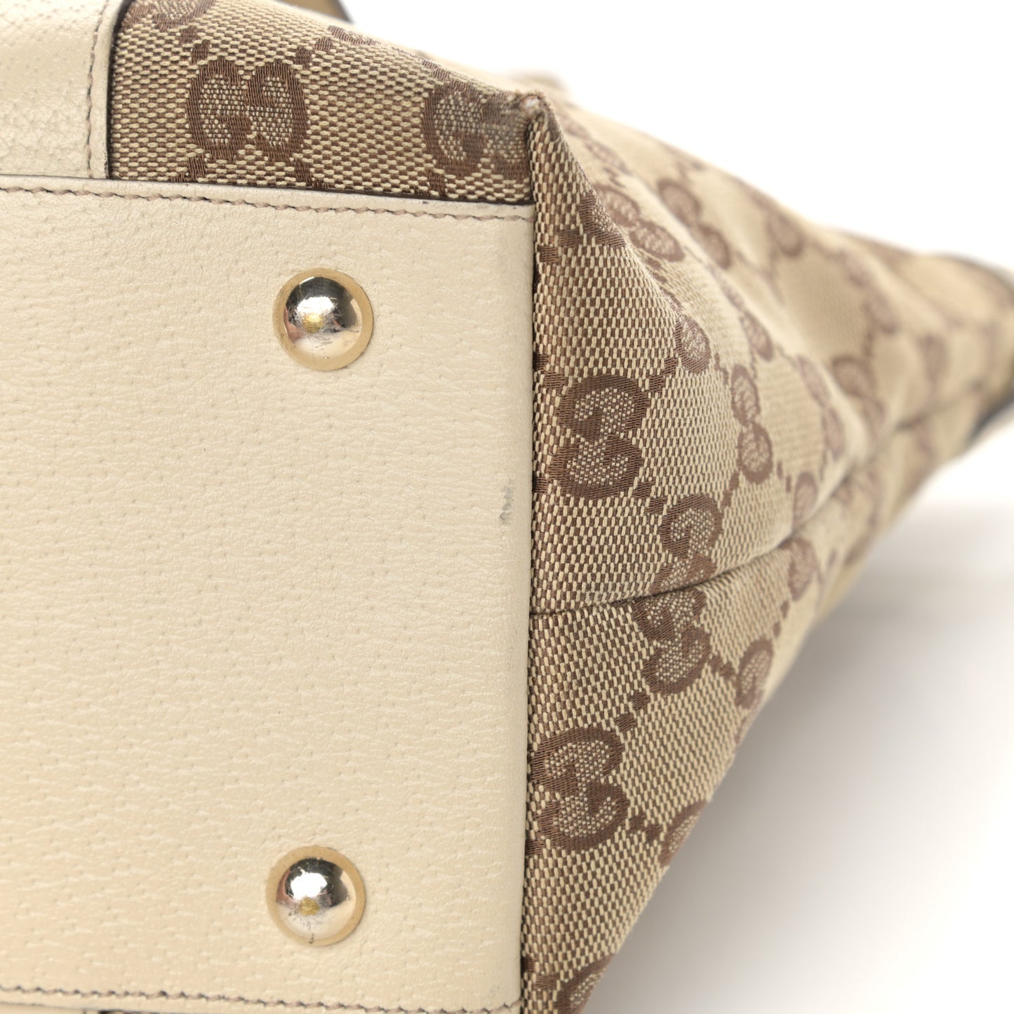 Monogram Medium Abbey Tote Off White