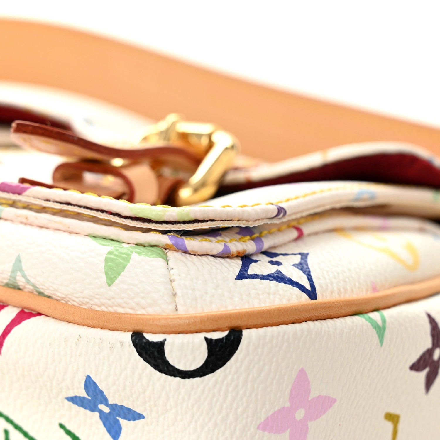 Louis Vuitton Monogram Multicolor Lodge PM White 10 of 10