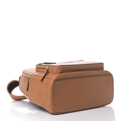 MCM Calfskin Ottomar Monogram Medium Backpack Cognac 3 of 6