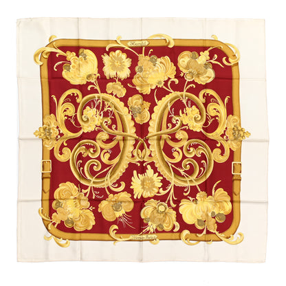 Hermes Silk Caraibes Scarf 90 2 of 10