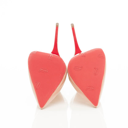 Christian Louboutin Patent So Kate 120 Pumps 38 Nude 12 of 14