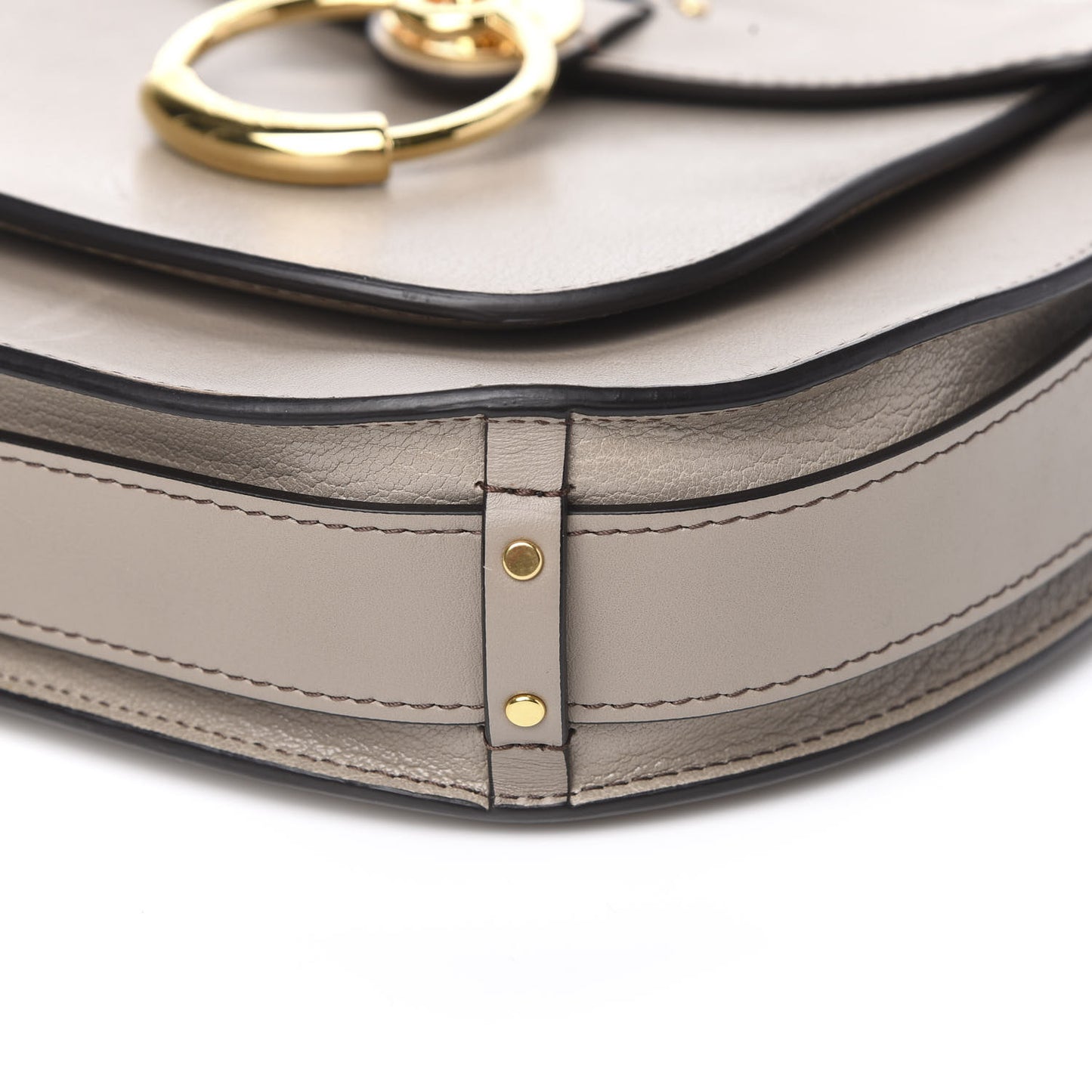 Calfskin Medium Tess Hobo Motty Grey