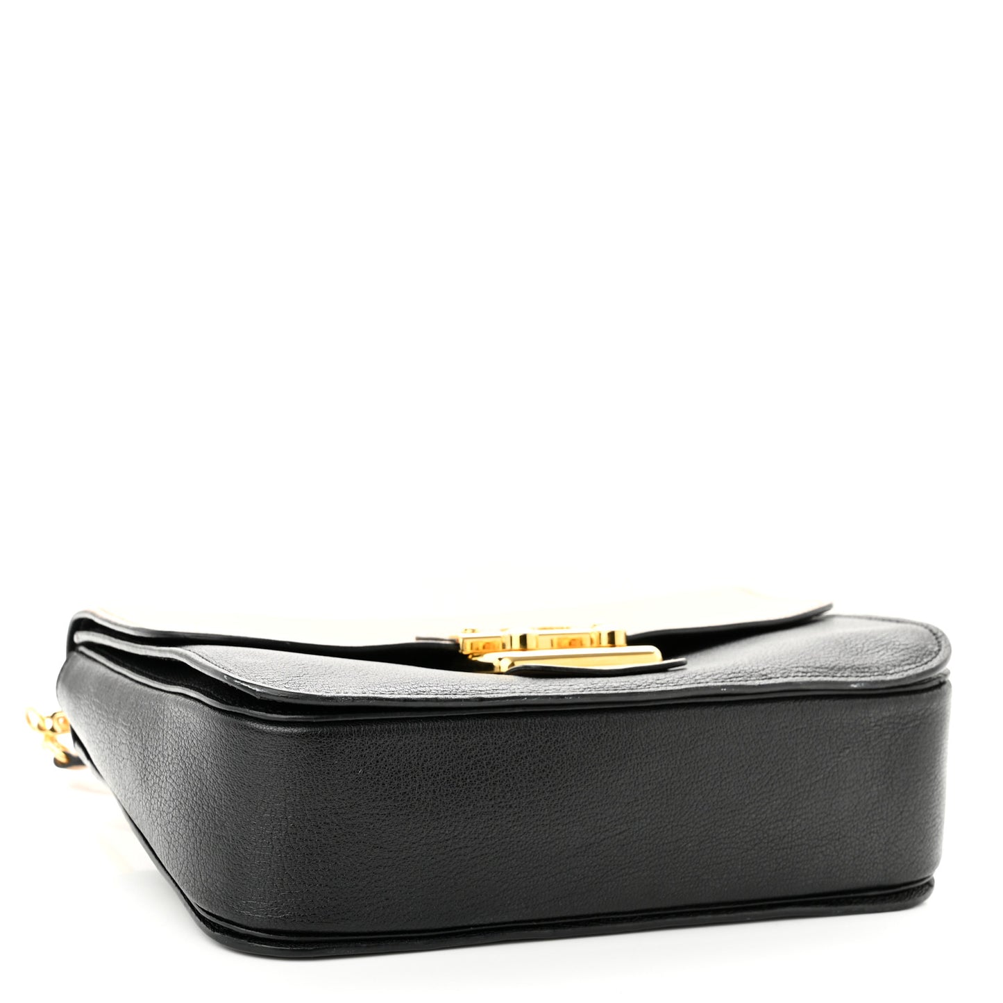 Madras Bicolor Top Handle Bag Cipria Black