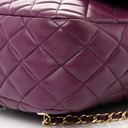 Chanel Lambskin Quilted Large in Seoul Backpack Purple 10 of 10