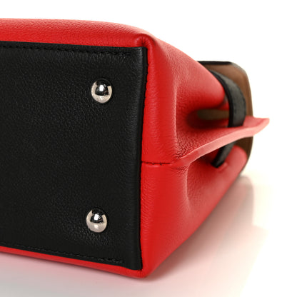 Louis Vuitton Soft Calfskin Lockme Ever BB Kabuki Red Quartz Black 8 of 10