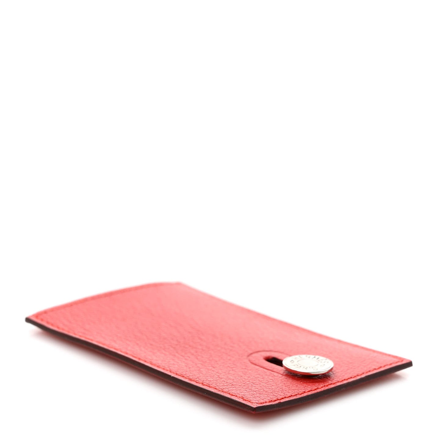 Chevre Mysore Diabolo Card Holder Case Rouge Tomate