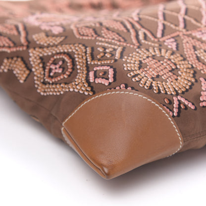Hermes Silk Barenia Kelly En Perles Silky City 33 Bag Fauve Terre 8 of 9