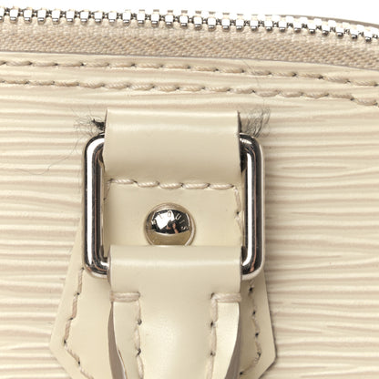 Louis Vuitton Epi Alma PM White 13 of 15