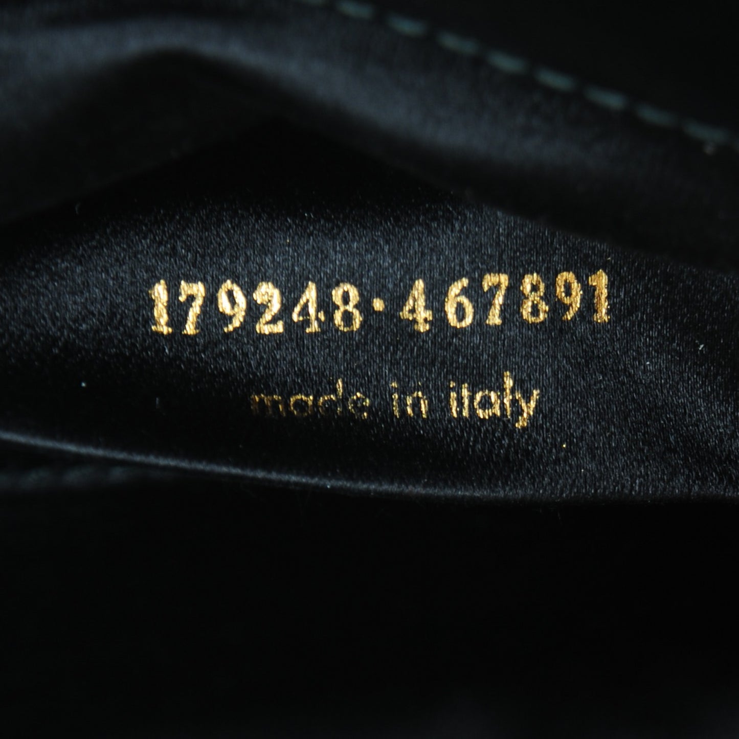 Textured Patent Monogram Small Belle De Jour Clutch Black