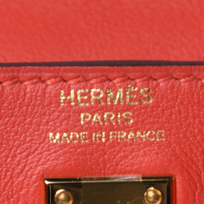 Hermes Swift Kelly Retourne 25 Rouge Tomate 20 of 36