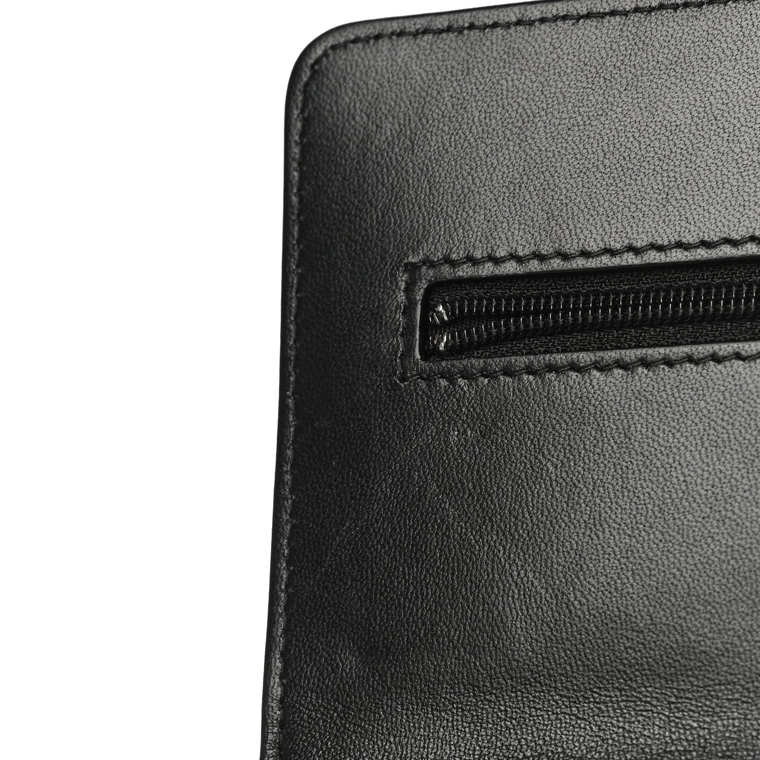 Chanel Lambskin Quilted Trendy CC Wallet On Chain WOC Black 15 of 15