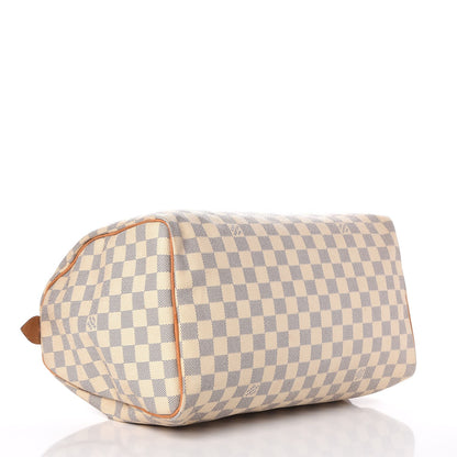 Louis Vuitton Damier Azur Speedy 35 4 of 9