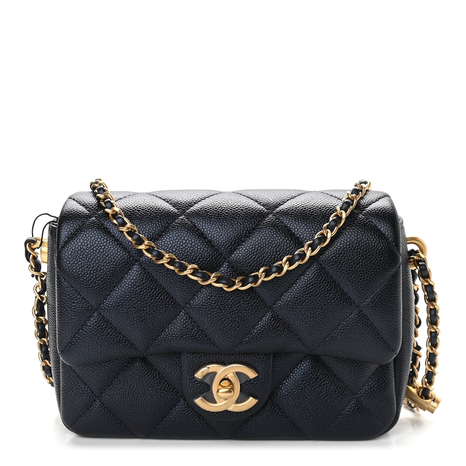 Chanel Iridescent Caviar Quilted Mini My Perfect Flap Black 1 of 9