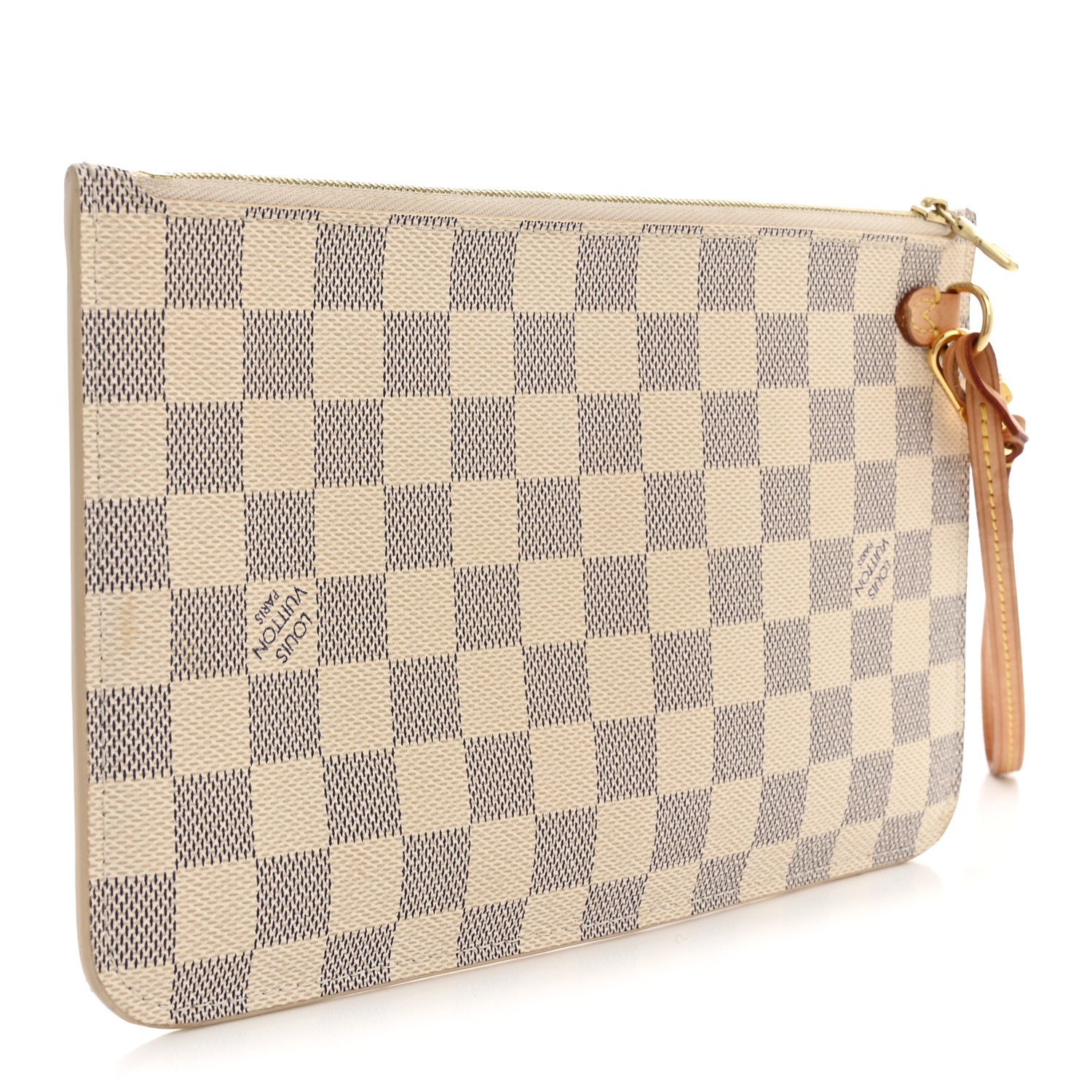 Louis Vuitton Damier Azur Neverfull MM GM Pochette 3 of 7