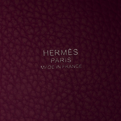 Hermes Taurillon Clemence Picotin Lock 22 MM Magnolia 6 of 13