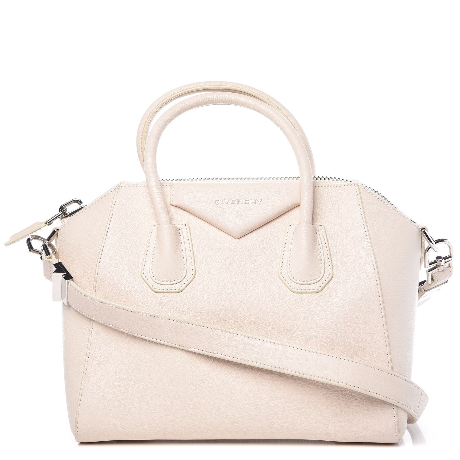 Givenchy Sugar Goatskin Small Antigona Ivory 1 of 14