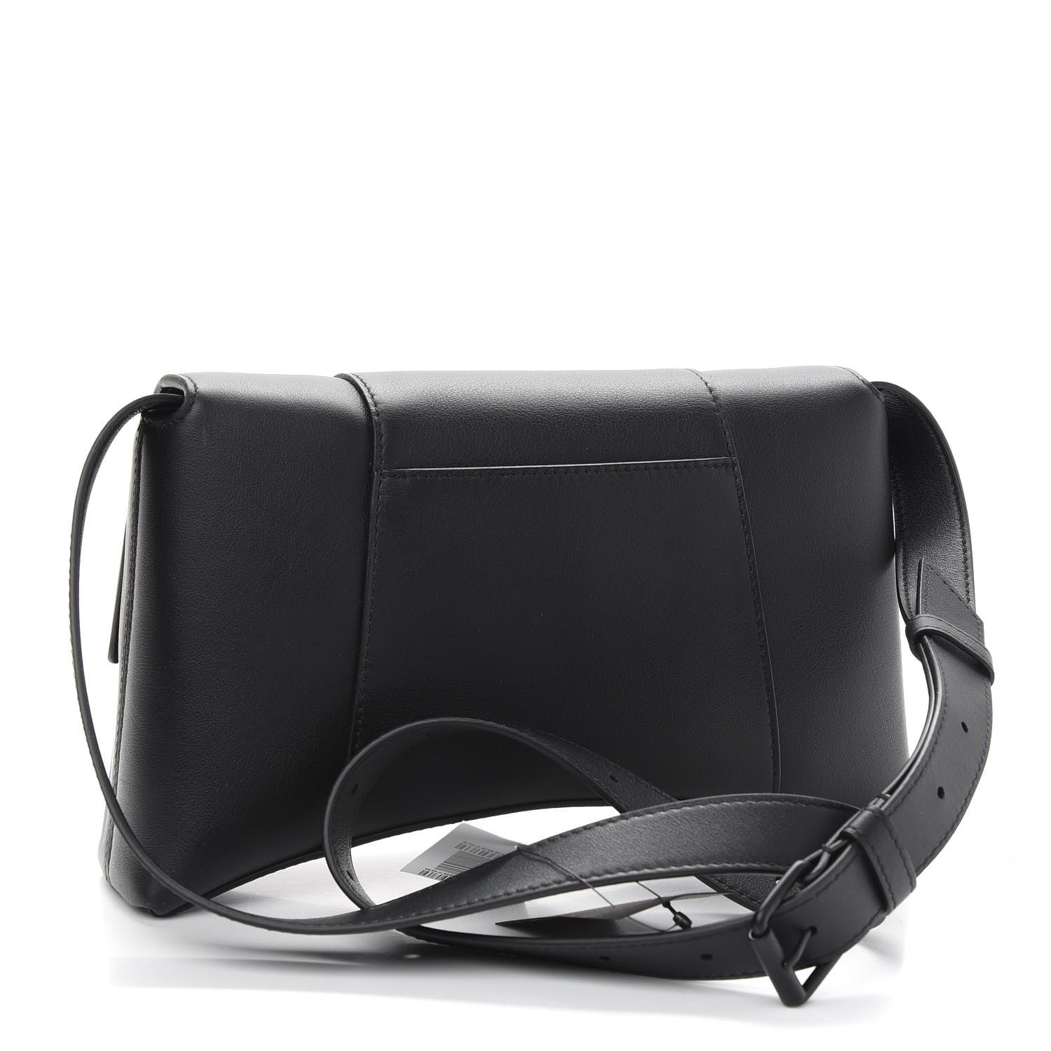 Balenciaga Semi Shiny Smooth Calfskin Monochrome XS Downtown Shoulder Bag Black 3 of 11