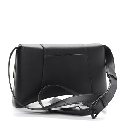 Balenciaga Semi Shiny Smooth Calfskin Monochrome XS Downtown Shoulder Bag Black 3 of 11