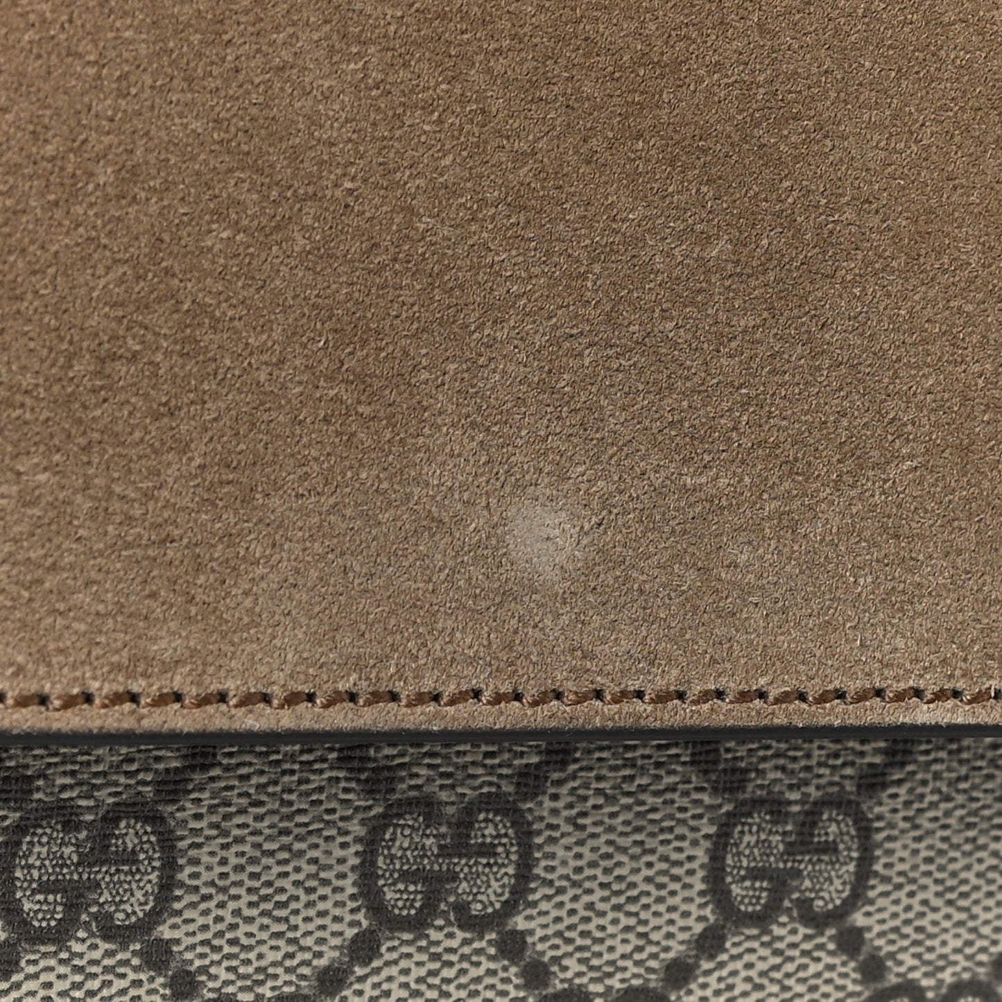 GG Supreme Monogram Small Dionysus Shoulder Bag Taupe