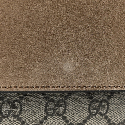 Gucci GG Supreme Monogram Small Dionysus Shoulder Bag Taupe 11 of 14