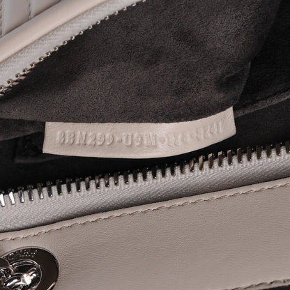 Fendi Shiny Nappa Trapuntata Small DotCom Click Chain Satchel Camelia 7 of 7