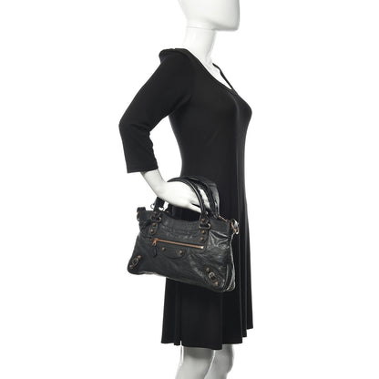 Balenciaga Agneau Giant 12 Rose Gold Hardware First Black 2 of 9