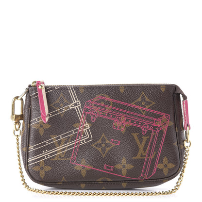 Louis Vuitton Monogram 2014 Christmas Animation Mini Pochette Accessories 1 of 10