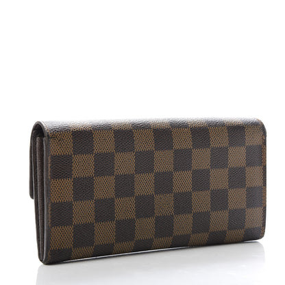 Louis Vuitton Damier Ebene Sarah Wallet 3 of 13