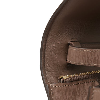Celine Liege Calfskin Medium Classic Box Flap Bag Taupe 12 of 15
