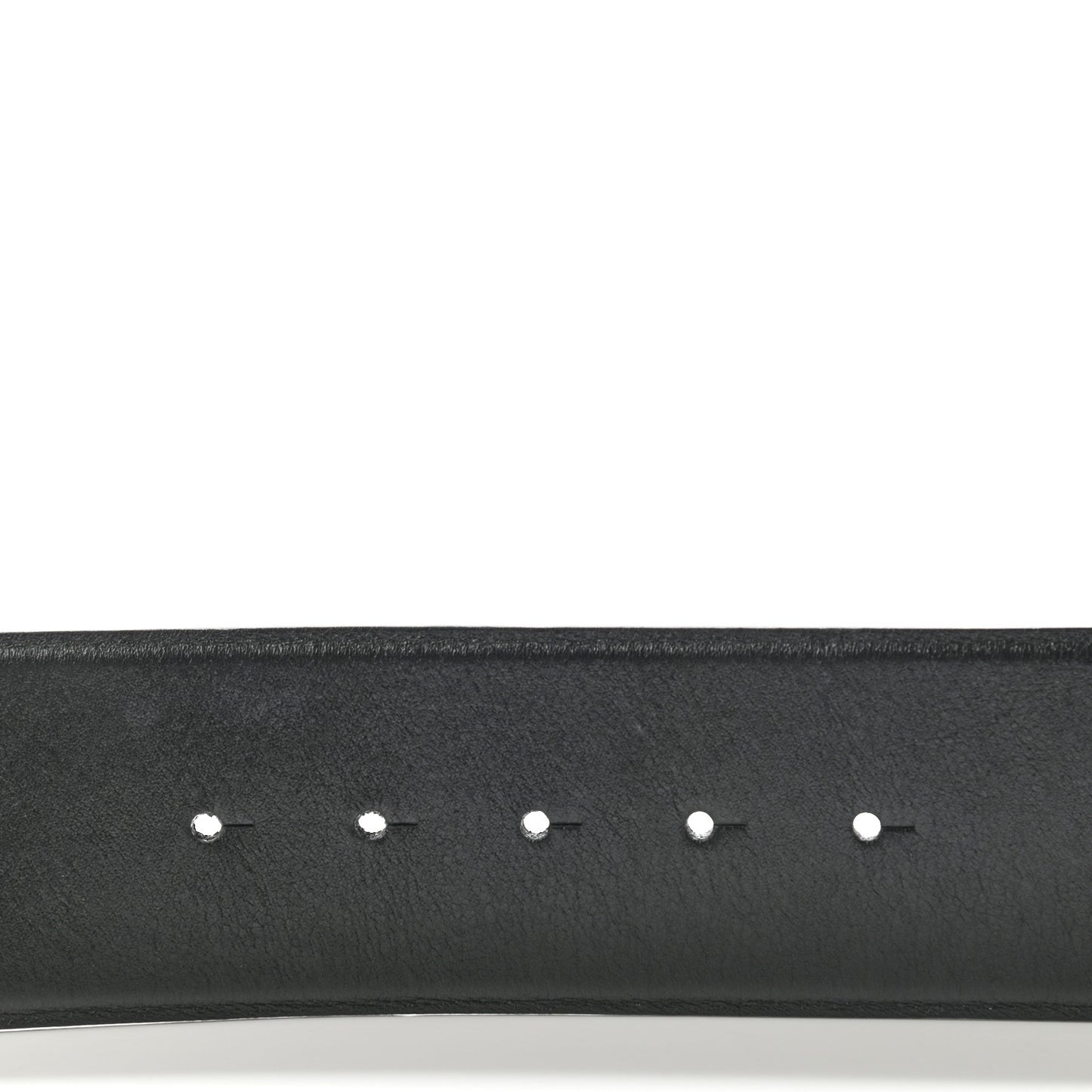 Calfskin Metal Icon Wide Belt 70 28 Black Gold