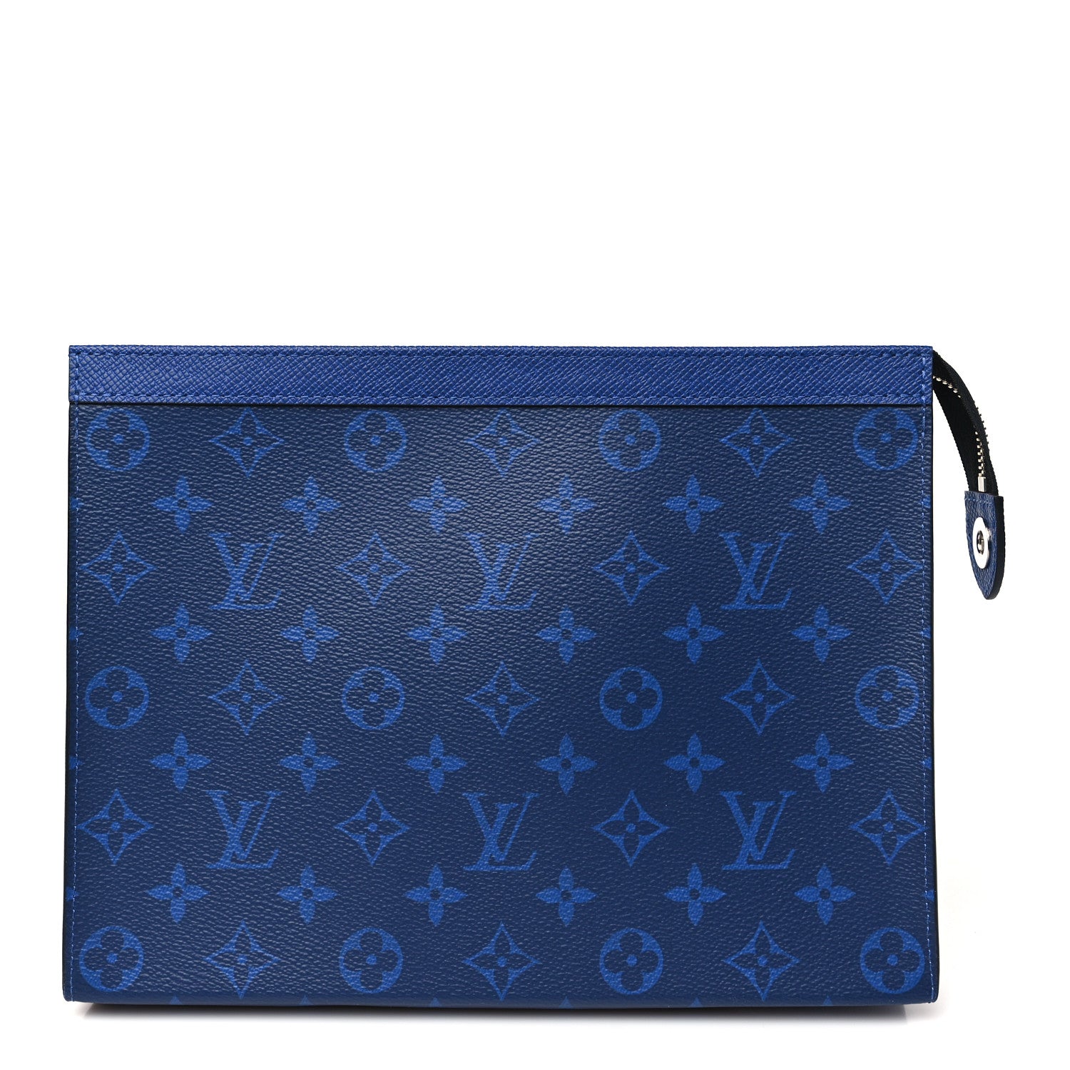 Louis Vuitton Monogram Eclipse Pochette Voyage MM Pacific Blue 1 of 9