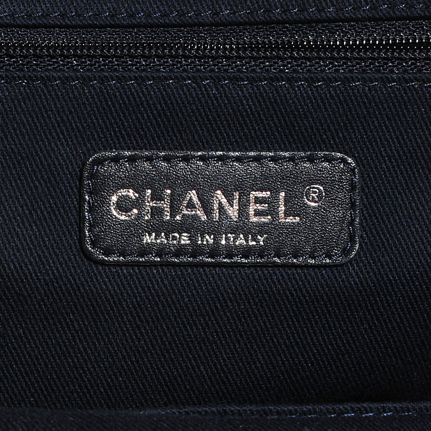 Denim Deauville Bowling Bag Dark Blue