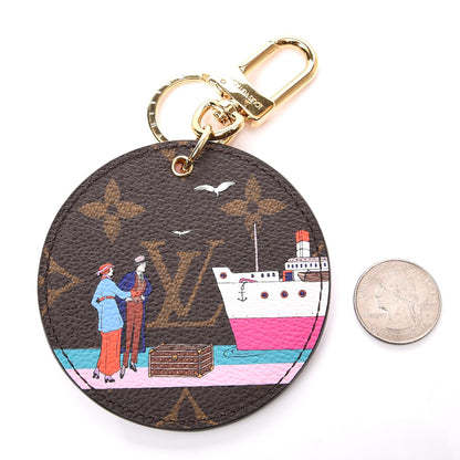 Louis Vuitton Monogram 2016 Christmas Animation Bag Charm Key Ring 2 of 3