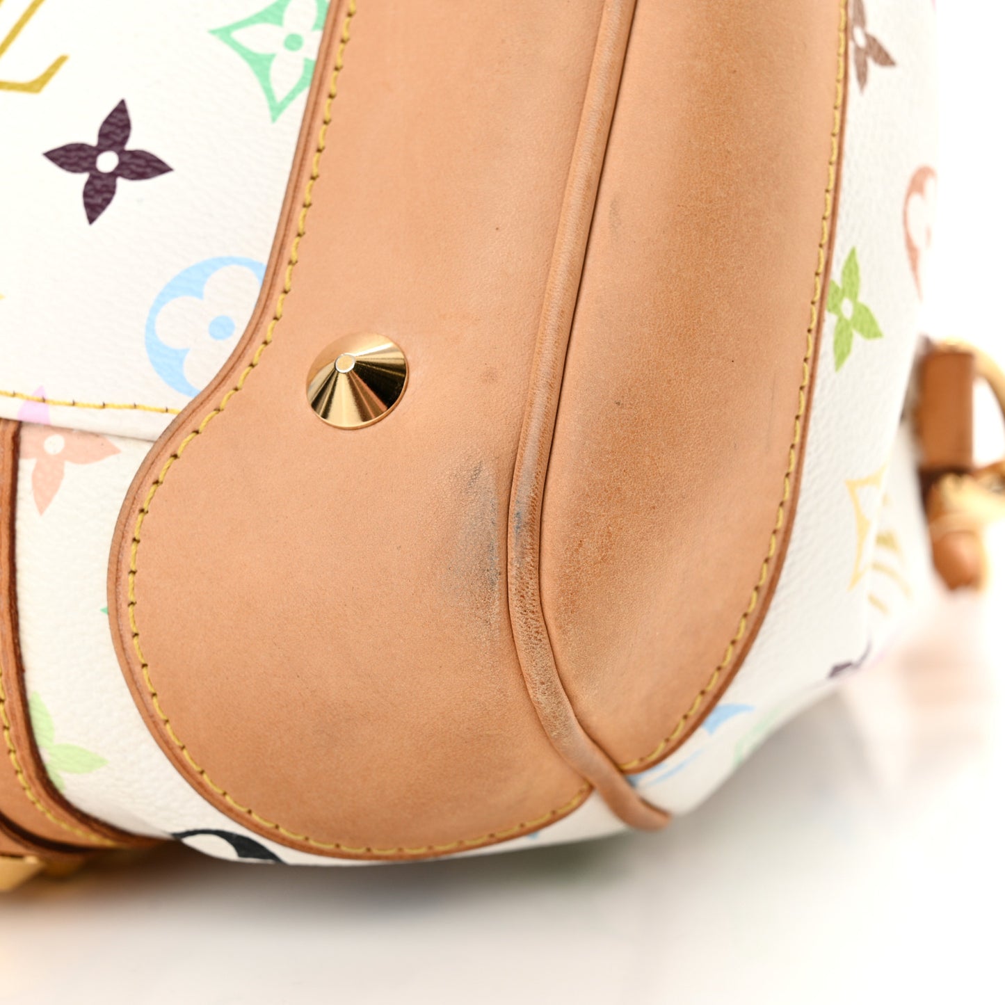Monogram Multicolor Courtney MM White
